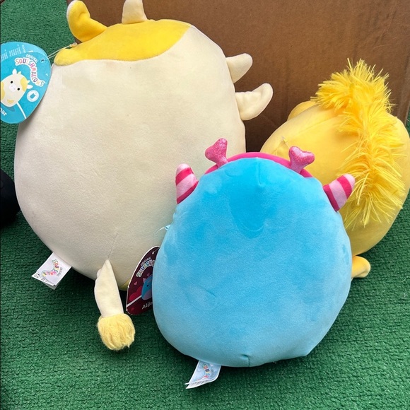 Cute Yellow and White Cow Plush Toy - Picture 11 of 11